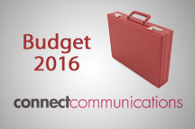 Budget 2016: Connectâ€™s Budget Briefing