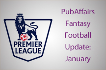 PubAffairs Fantasy Football League 2014/15: January Round-up